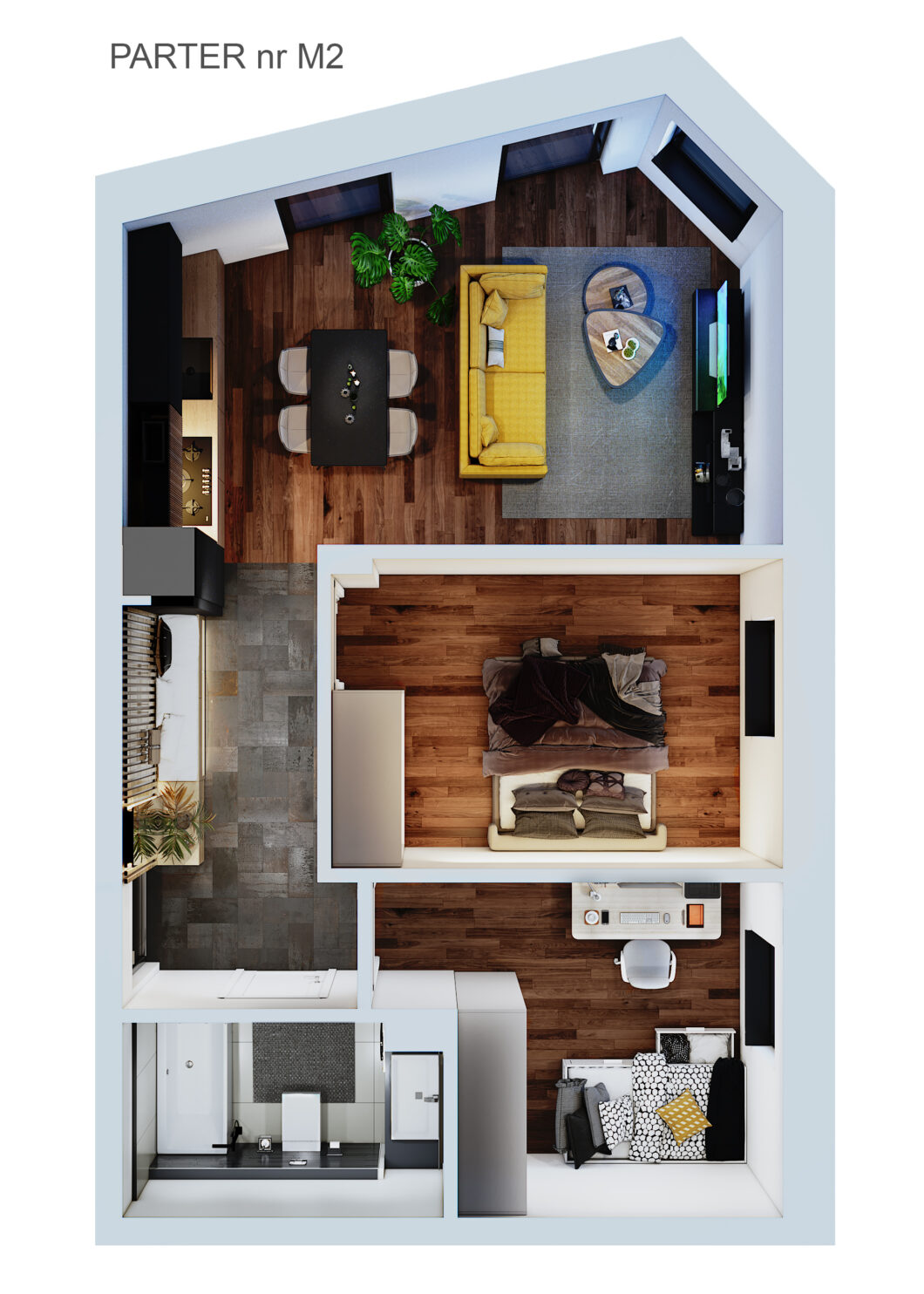 Willa Dekerta parter mieszkanie nr 2