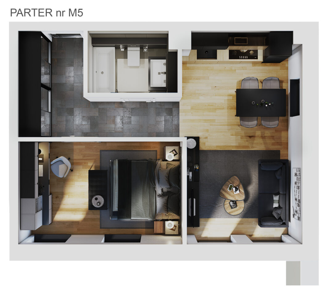 Willa dekerta parter mieszkanie nr 5