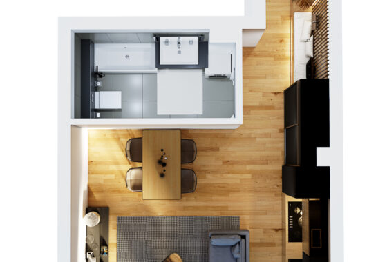 Willa Dekerta parter mieszkanie nr 6